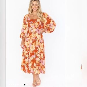 SHOW ME YOUR MUMU Elaina  Maxi Dress Size 1X